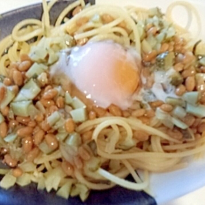 意外な組み合わせ！納豆パスタ